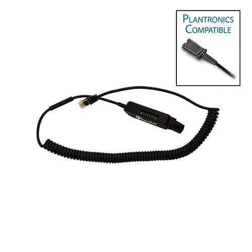 Plantronics Compatible Universal Multi-Cable for Most Telephones
