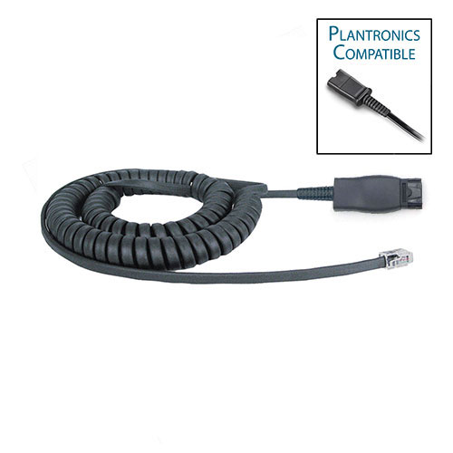Plantronics Compatible '01' Adapter Cable for Nortel, Mitel and NEC Telephones