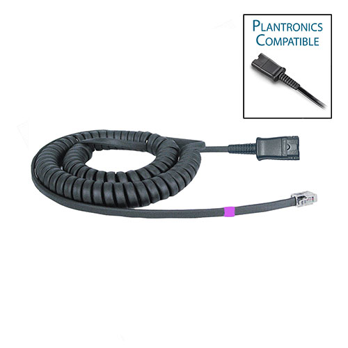 Plantronics Compatible '04' Adapter Cable for Polycom IP, Polycom VVX and Digium Telephones