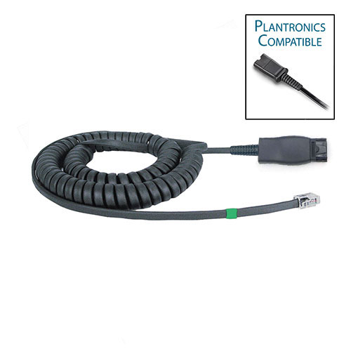 Plantronics Compatible '06' Adapter Cable for Avaya 1400, 2400, 4400, 4600, 5400, 5600, 9500 Series Telephones