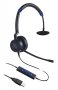 Armor 99 USB-A & USB-C Microsoft Teams Wired Headset - Single  Ear